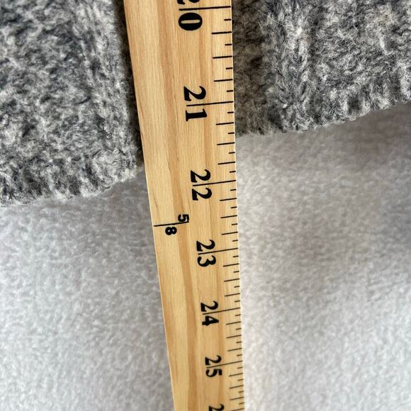 Eileen Fisher Gray Merino Wool Sweater Size Small - Picture 3 of 6